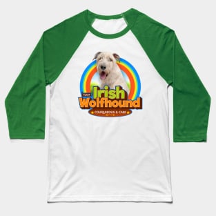 Irish Wolfhound Baseball T-Shirt